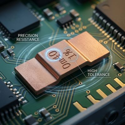 5930 0.003Ω current shunt resistor application reference showing high-precision current sensing implementation