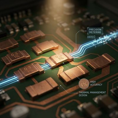 3920 0.0002Ω±1% 12W High Power MnCu Alloy Metal Shunt Chip Resistor application reference