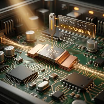 Application reference for 2512 0.0002Ω Metal Shunt Chip Resistor with 7W High Power and MnCu Alloy for precision current sensing