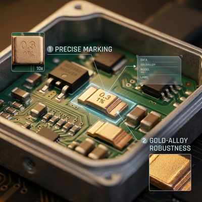 Application reference of 2512 0.00075Ω (0.75mΩ) 6W 1% Metal Shunt Chip Resistor for high current sensing applications
