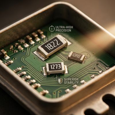 CRH2512J100RE04Z 2512 100Ω 2W Thick-Film Chip Resistor application in industrial circuit board