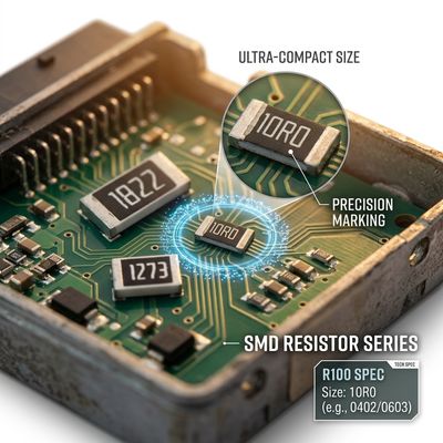 CRH2512F15R0E04Z 2512 Thick Film Chip Resistor application reference showing 15Ω 2W high power component
