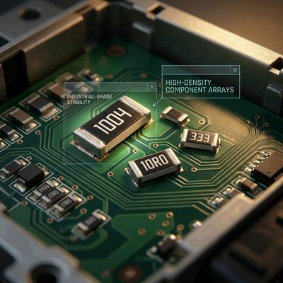 Application reference: CRH2512F110RE04Z 2512 110Ω 2W High-Power Thick-Film Chip Resistor with ±1% Tolerance