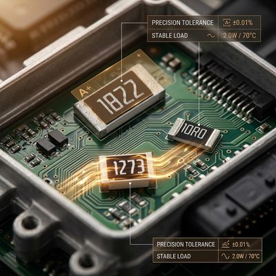 CRH1206FR240P05Z 1206 0.24Ω 0.5W SMD Resistor application reference and product illustration