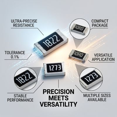 CRH1206F5R10P05S 1206 5.1Ω 0.5W High Power Thick Film Chip Resistor application reference