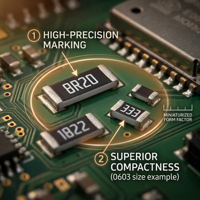 CRH1206F562RP05Z 1206 Package 562Ω 0.5W High Power Thick Film Chip Resistor application reference